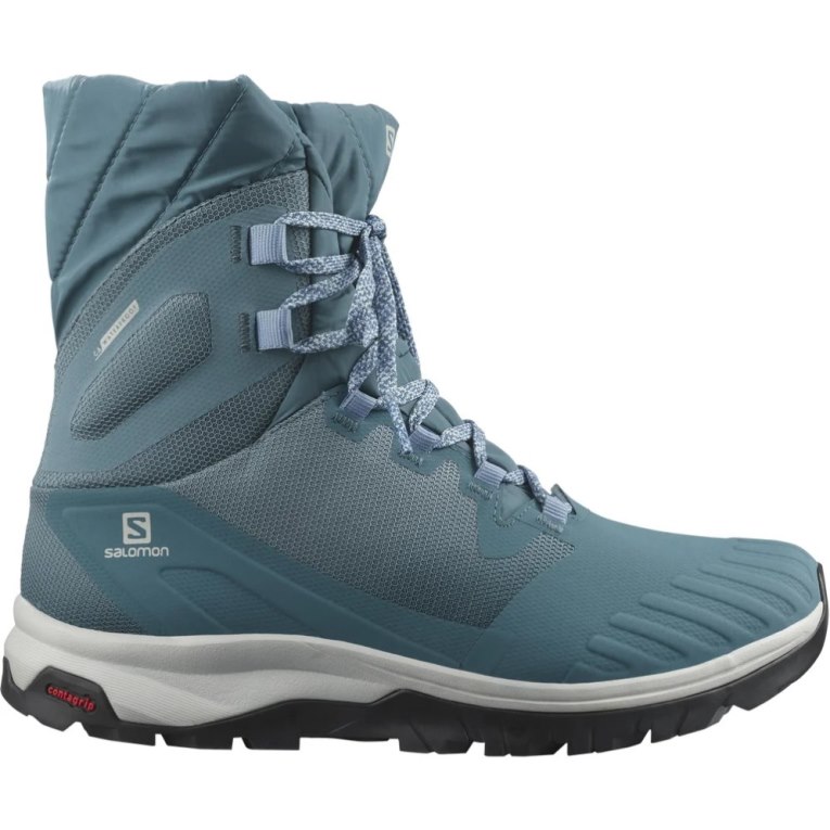 Botas de Inverno Salomon Vaya Powder Ts Cswp Feminino Turquesa | PT N02145